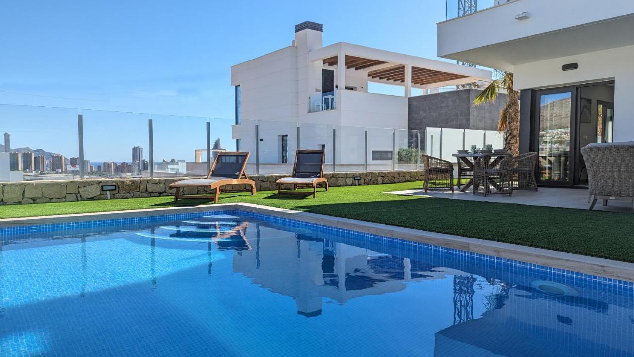Appartement Panoramic Pool & Mountains House à Finestrat Extérieur photo