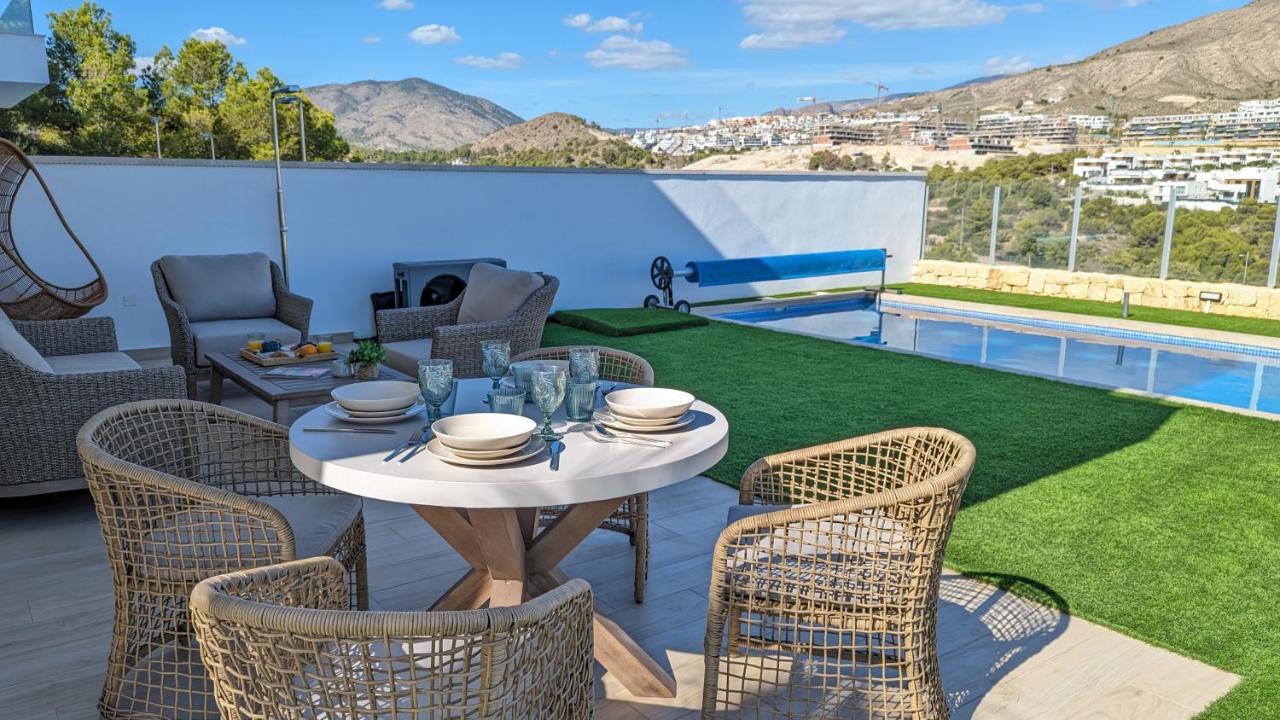 Appartement Panoramic Pool & Mountains House à Finestrat Extérieur photo